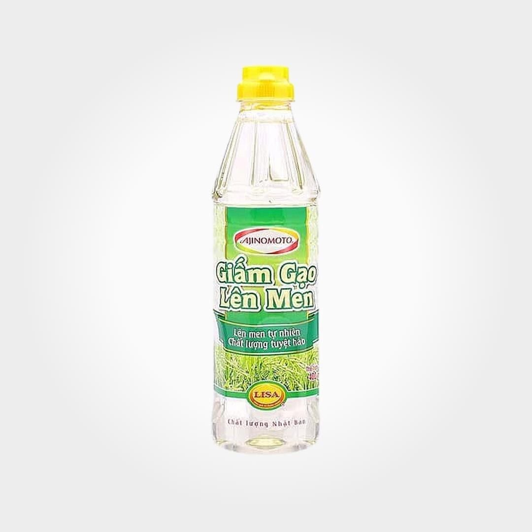  Giấm Gạo Lên Men Lisa Ajinomoto 400ml Trộn Salad Cực Ngon 