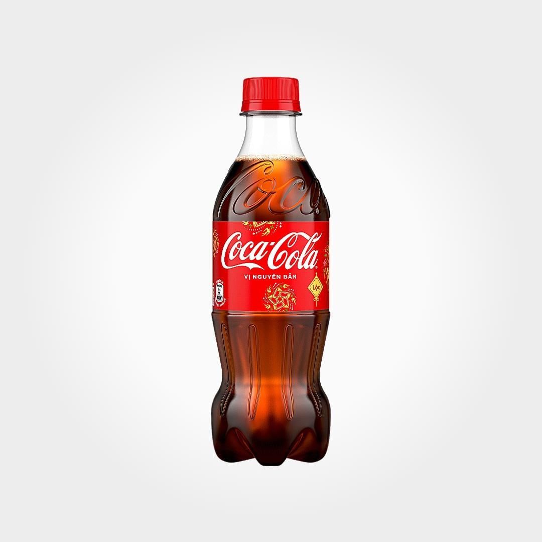  Nước Ngọt Coca Cola Chai Pet 390ml Có Gas Giải Khát Ngon 