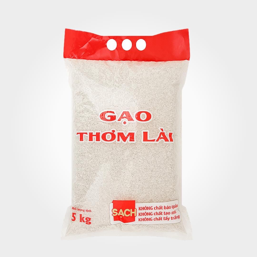  Gạo Thơm Lài 5kg Dẻo Thơm Mềm Cơm Ngon Dùng Hàng Ngày 