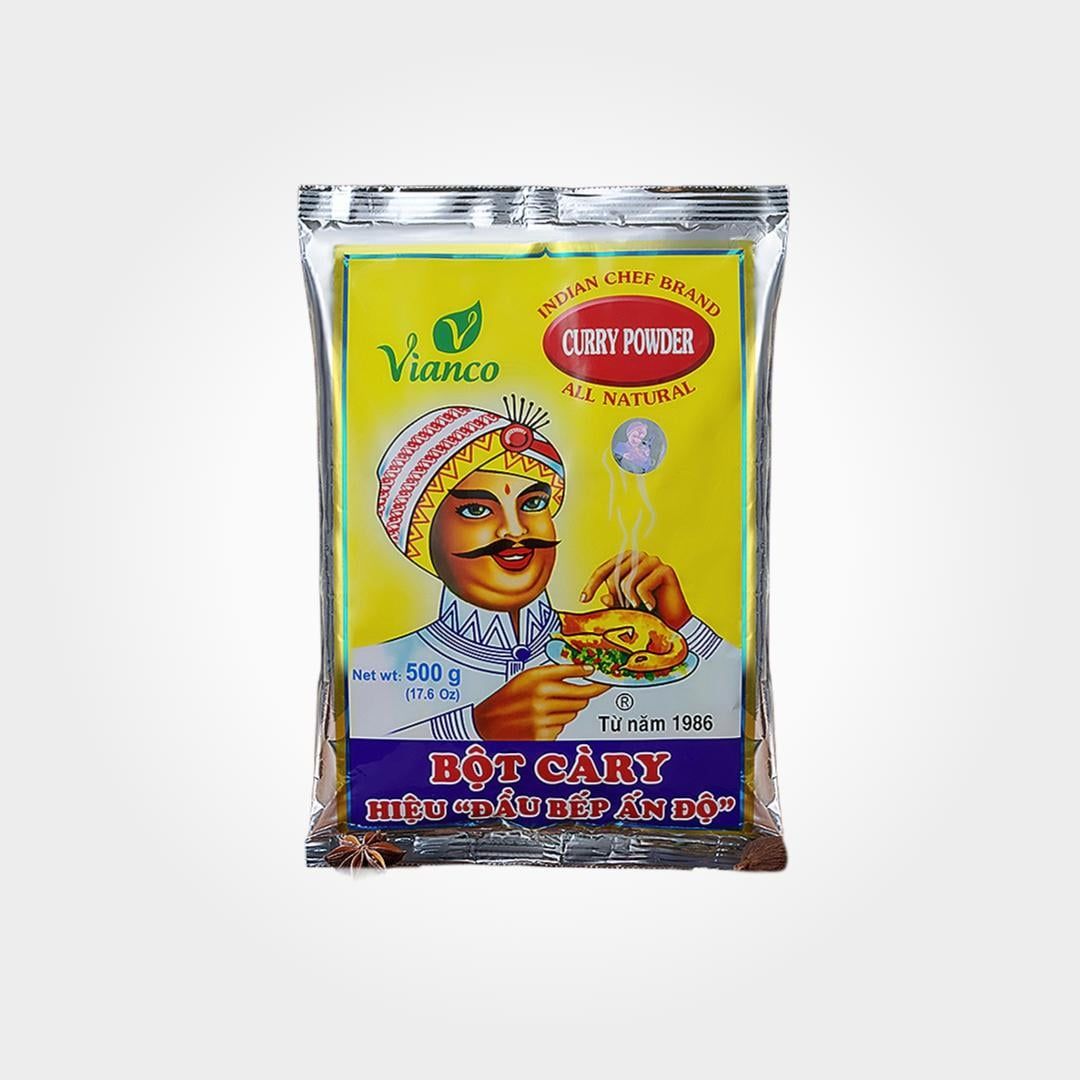  Bột Cà Ri Ông Già Vianco 500g Gói Lớn Dành Cho Quán Ăn 