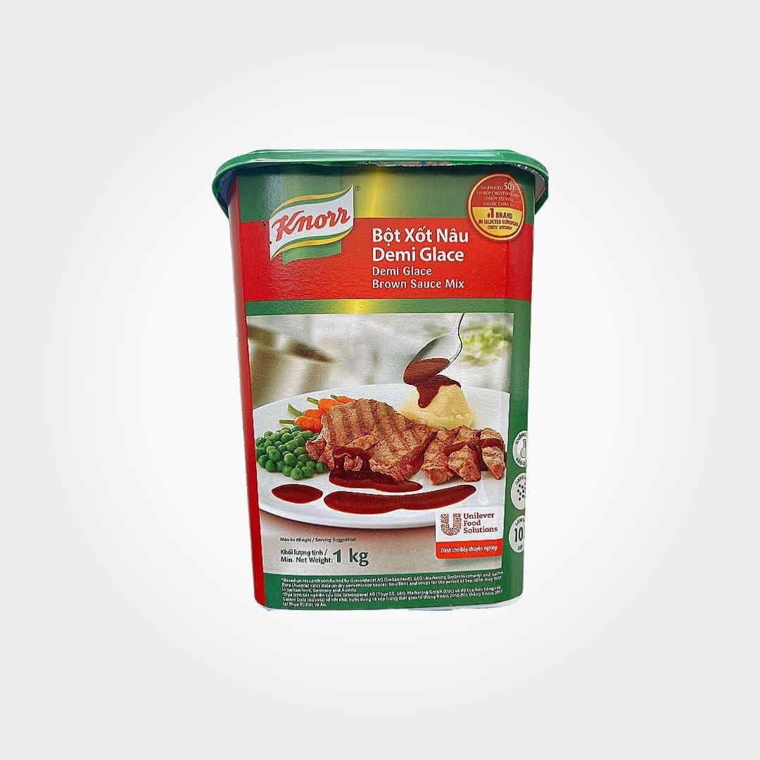  Bột Sốt Nâu Demi Knorr 1kg Chuyên Làm Nước Sốt Đậm Vị 
