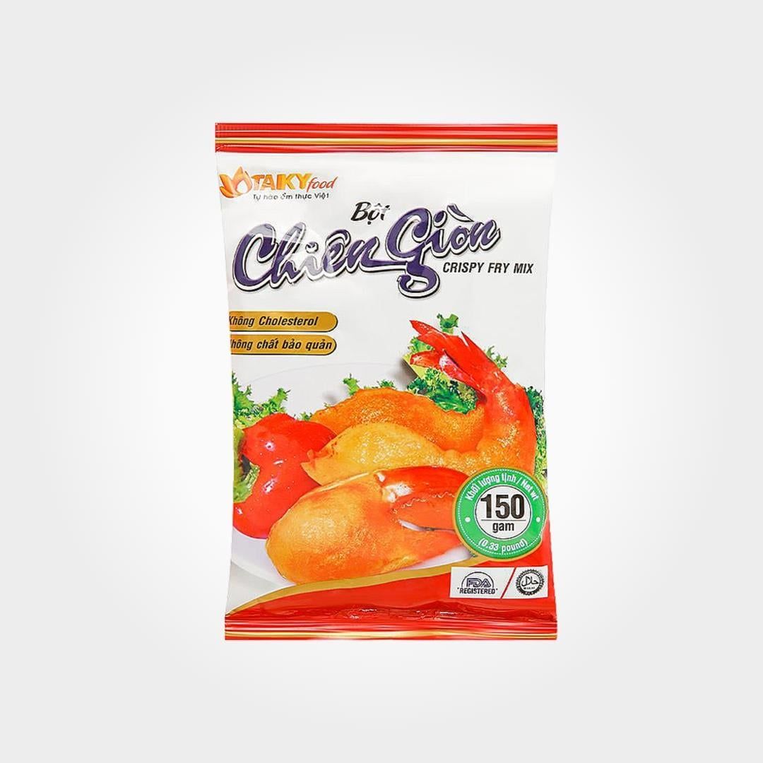  Bột Chiên Giòn Tài Ký Đỏ 150g Đậm Vị Rán Gà Giòn Rụm 