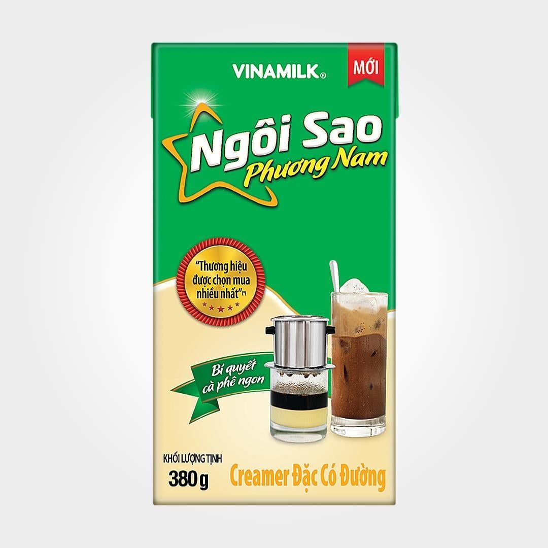  Sữa Đặc Ngôi Sao Phương Nam Hộp 380g Vinamilk Pha Cà Phê 