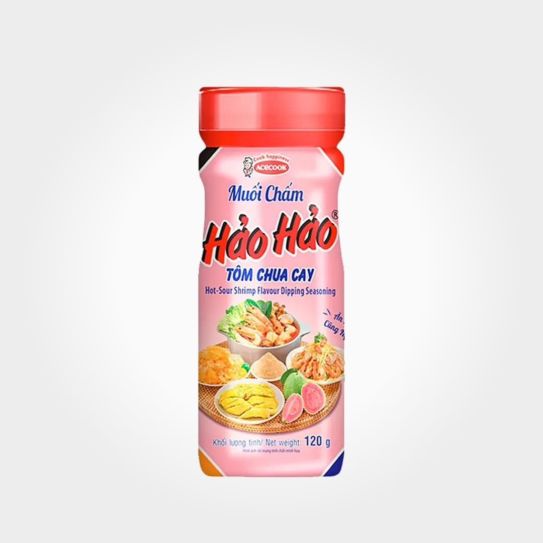  Muối Chấm Hảo Hảo Acecook Hũ 120g Chuẩn Vị Chấm Trái Cây 