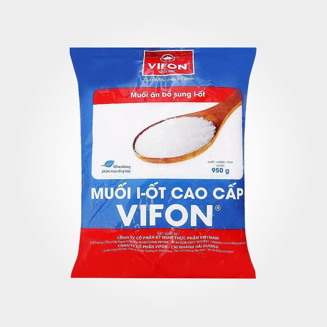 Muối Iốt Vifon Gói 950g Bổ Sung Dưỡng Chất Cho Gia Đình 