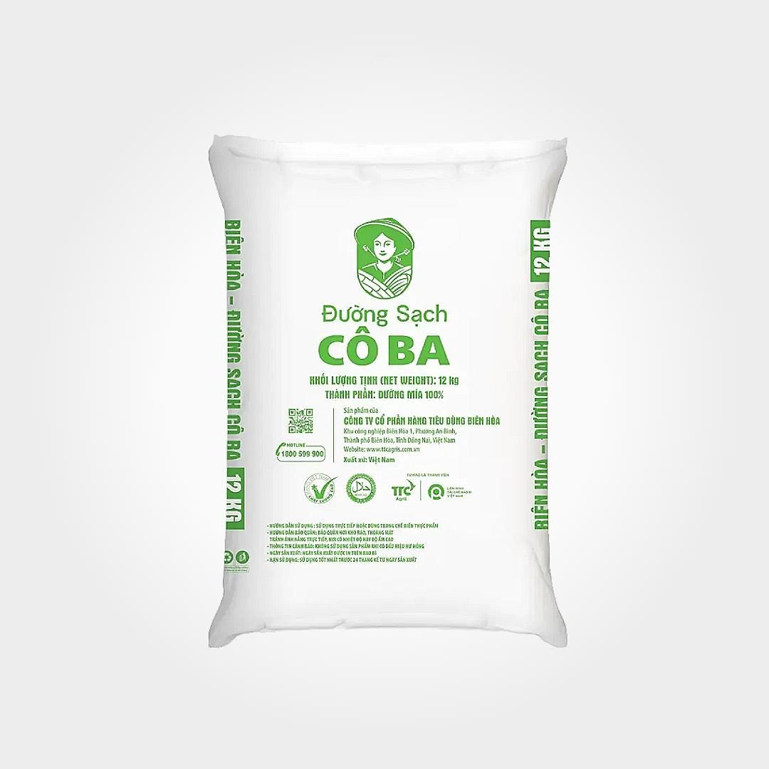  Đường Trắng Cô Ba Biên Hòa Bao 12kg Chuyên Dùng Cho Quán 