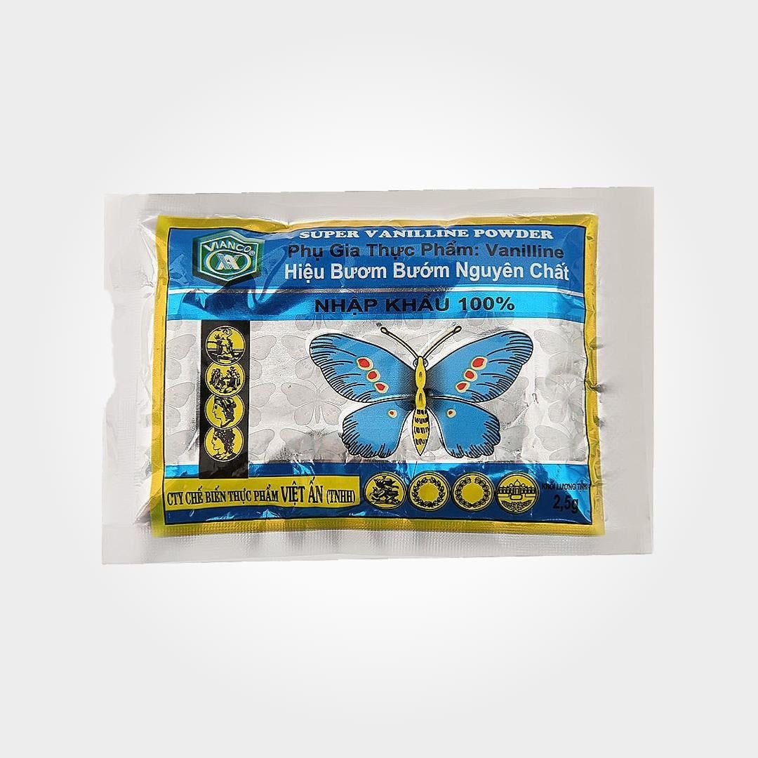  Bột Vani Con Bướm Vianco 2.5g Tạo Mùi Thơm Làm Bánh Kẹo 