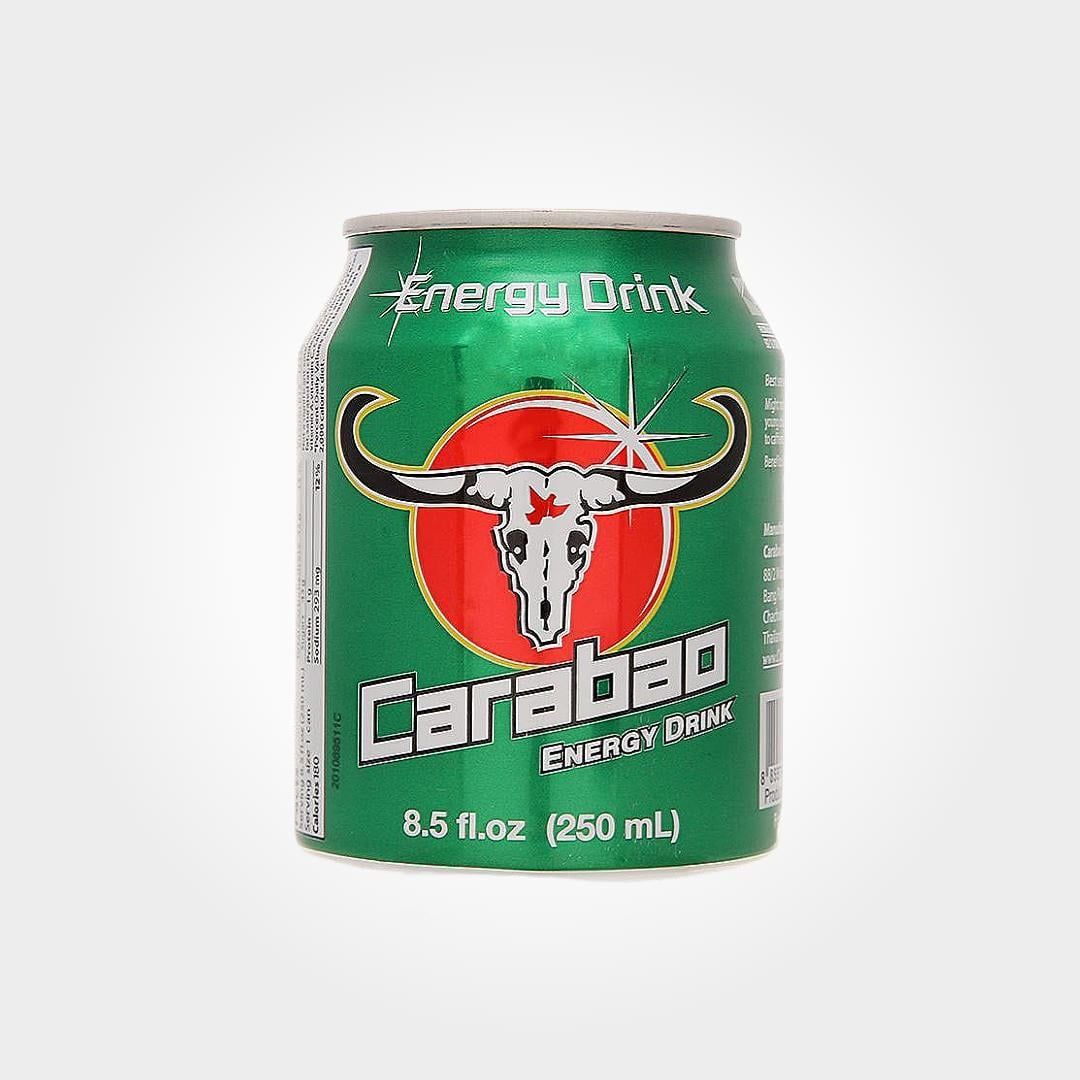  Nước Tăng Lực Carabao 250ml Trâu Thái Bổ Sung Năng Lượng 