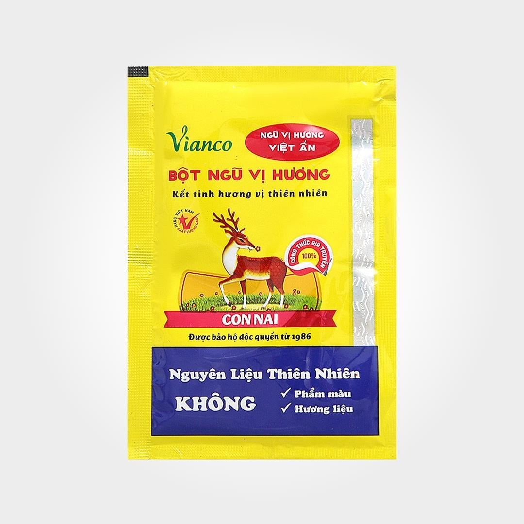 Bột Ngũ Vị Hương Con Nai Vianco 10g Ướp Thịt Nướng Ngon 
