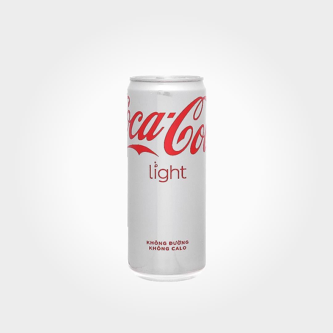  Nước Ngọt Coca Cola Light Lon 320ml Không Đường Ăn Kiêng 