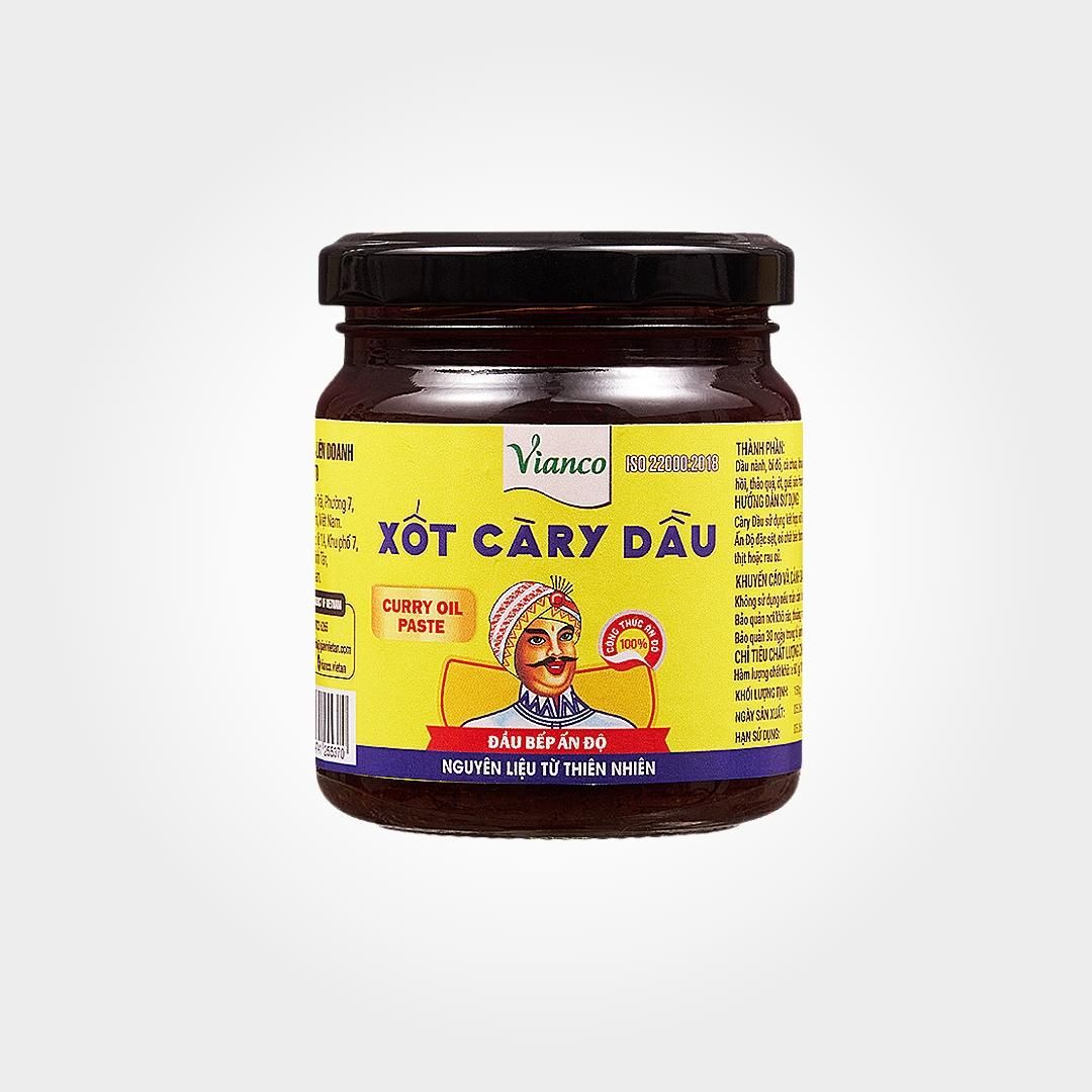  Sốt Dầu Cà Ri Vianco Hũ 45g Tiện Lợi Nấu Nhanh Thơm Béo 