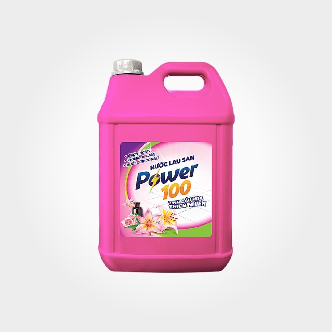  Nước Lau Sàn Power Tinh Dầu Hoa Can 9kg Dùng Cho Quán Sạch 