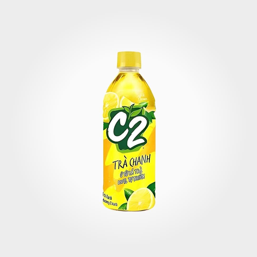 Trà Xanh C2 Hương Chanh Chai Nhỏ 355ml Thanh Mát Tỉnh Táo 