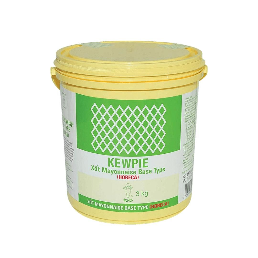  Sốt Mayonnaise Kewpie Xô 3kg Chuyên Dụng Cho Nhà Hàng 