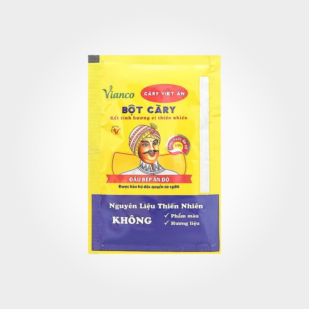  Bột Cà Ri Ông Già Vianco 3.5g Thơm Lừng Chuyên Nấu Ướp 