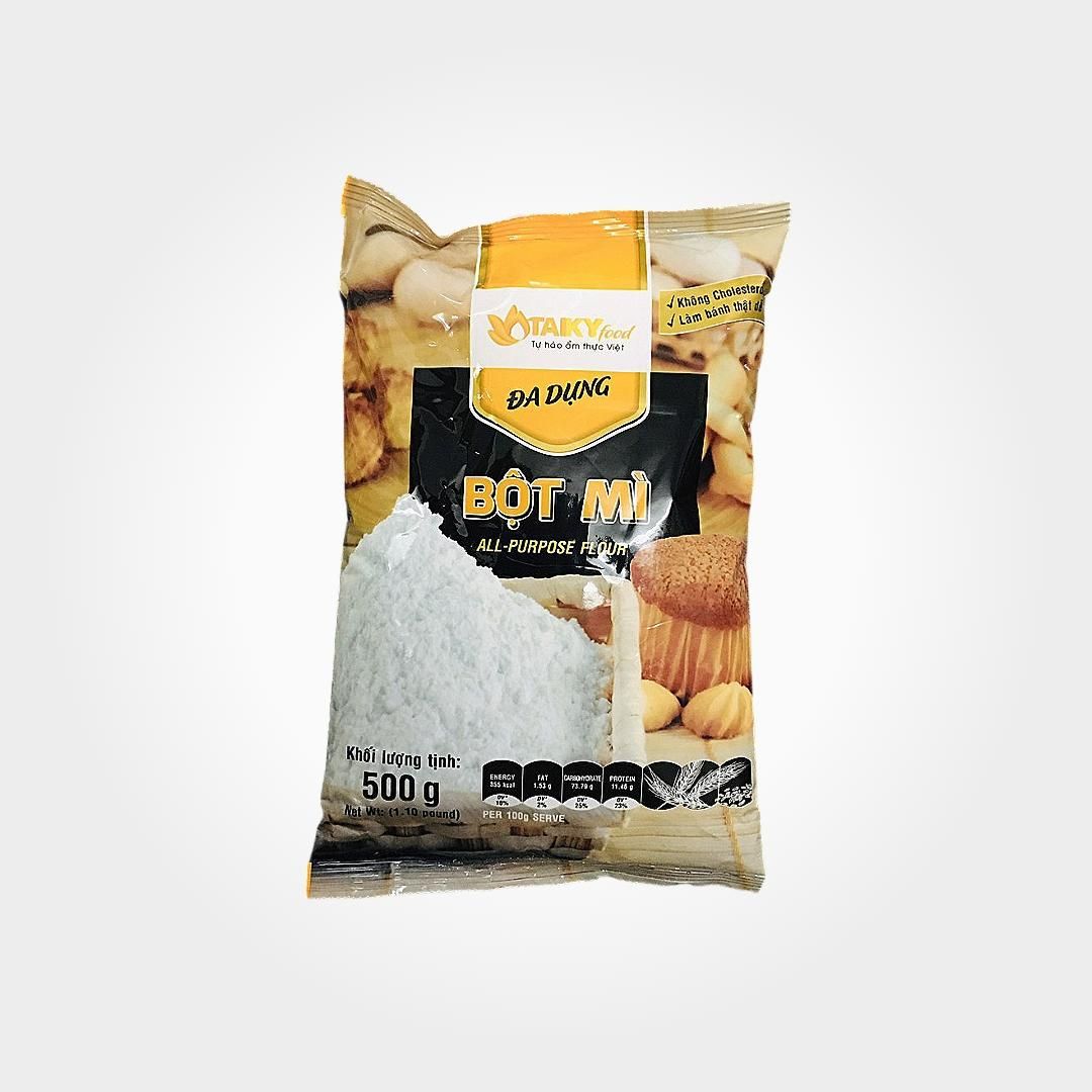  Bột Mì Đa Dụng Tài Ký 500g Chuyên Dụng Làm Các Loại Bánh 