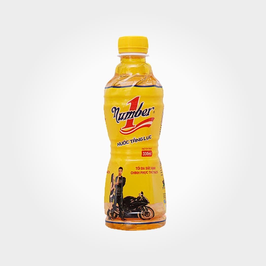  Nước Tăng Lực Number One Chai 330ml Bổ Sung Năng Lượng 