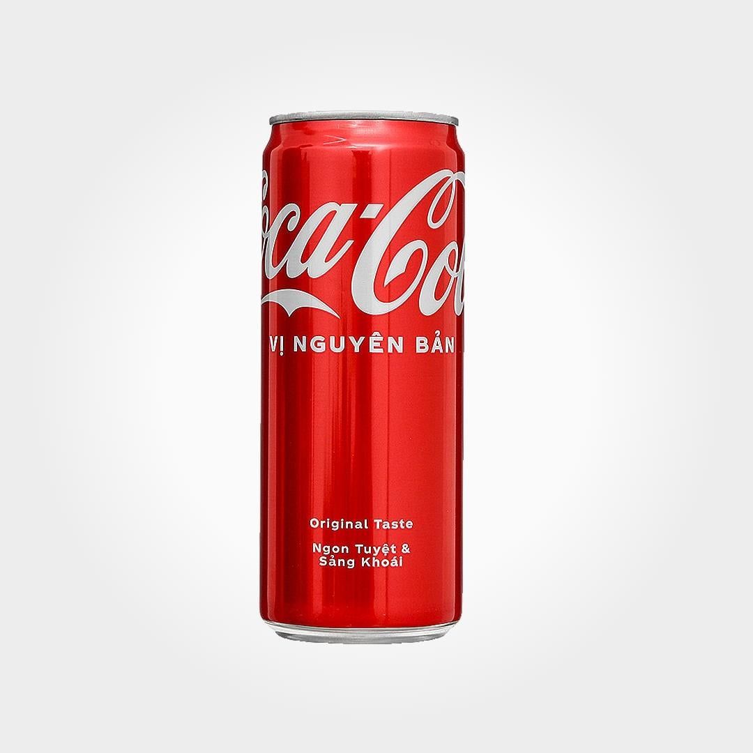  Nước Ngọt Coca Cola Dạng Lon 320ml Có Gas Giải Khát Ngon 