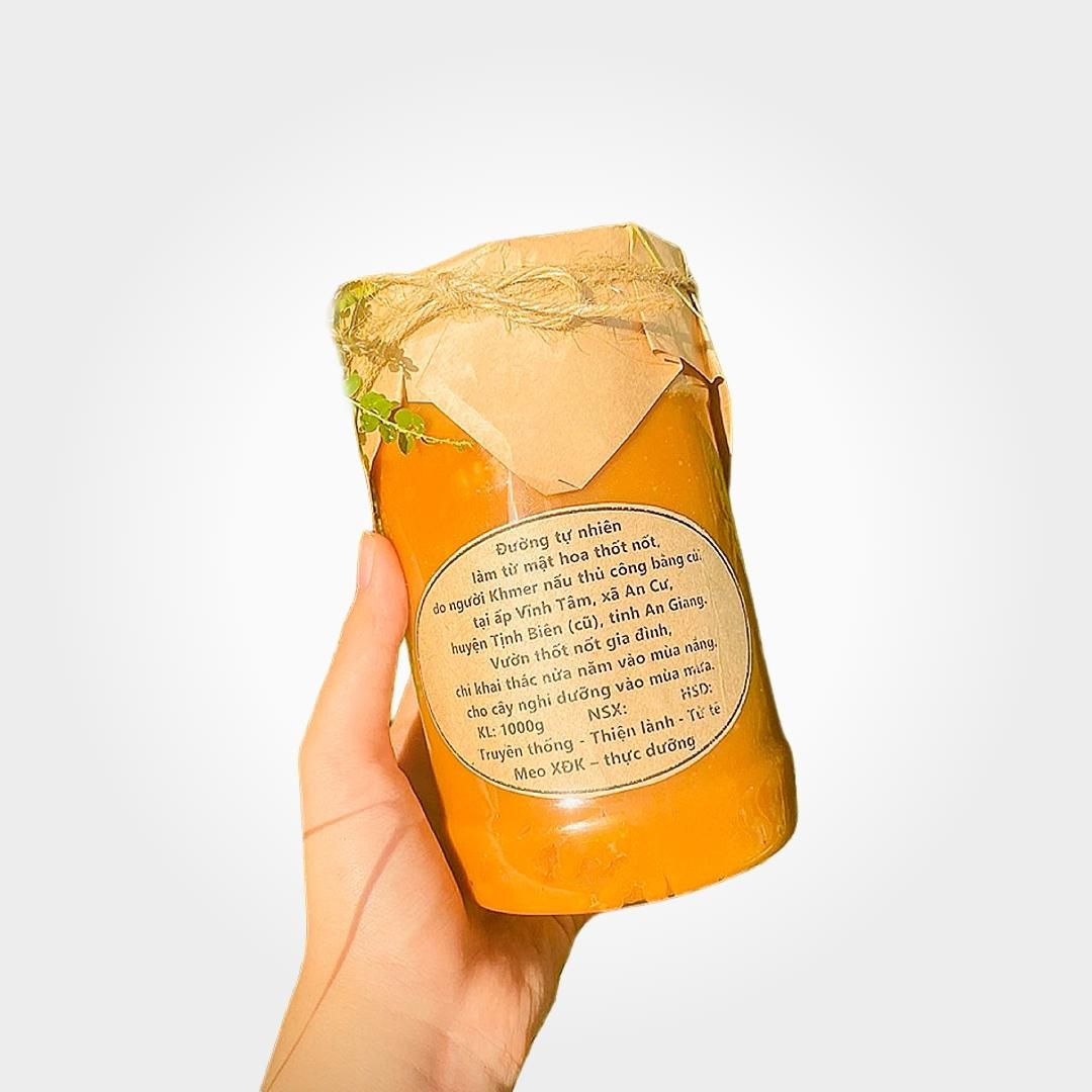  Đường Thốt Nốt An Giang Dạng Sệt Hộp 1kg Nấu Chè Đậm Vị 