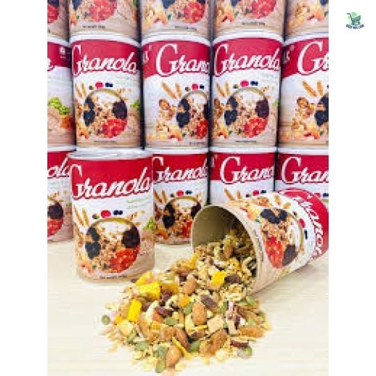  Granola Nutstalk lon giấy 500gam - Thùng 24 lon 
