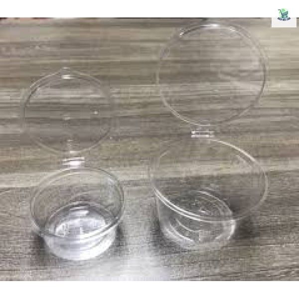  Hũ nhựa nắp liền 100ml 