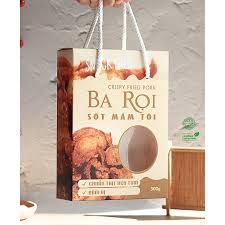  Ba rọi sốt mắm tỏi SNACK TALK hộp 300g 