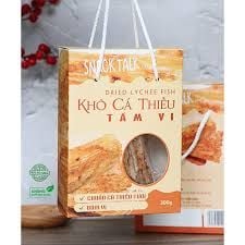 Khô cá thiều sốt cay SNACK TALK hộp 300g 