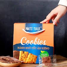  Bánh ngũ cốc ăn kiêng BISCOTTIES NUTSTALK xách 500g 