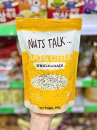  Yến mạch túi màu cam cánh dày Nutstalk 500g 