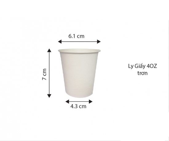  Ly giấy trắng 4oz 