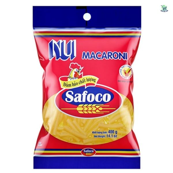  Nui ống Safoco 400gr 