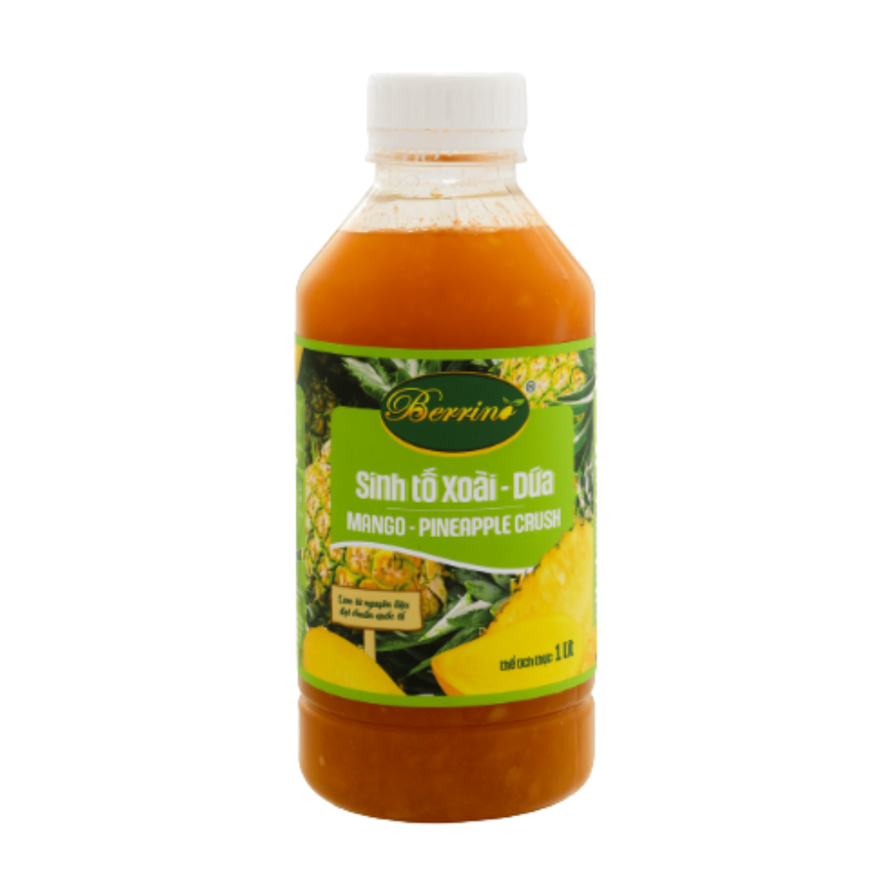 Sinh Tố Xoài Dứa Berrino 1Kg 