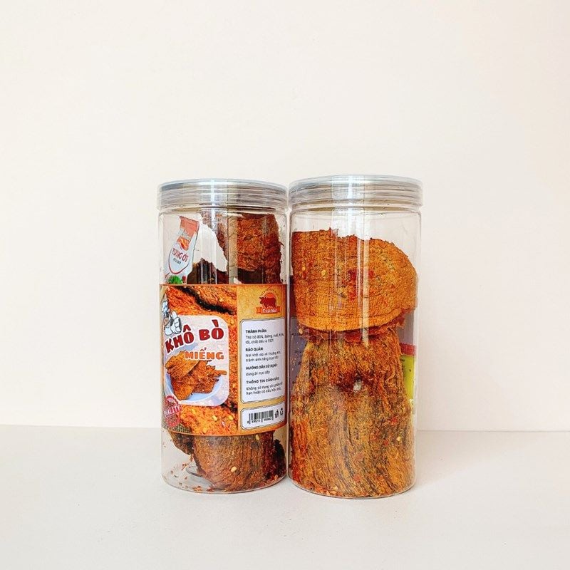  Khô bò miếng nhỏ (vụn) Nutstalk hũ 300g 