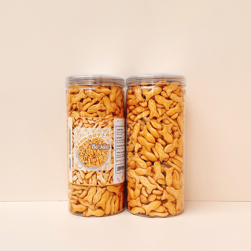  Bánh quy cá Nutstalk - Hũ 250g 
