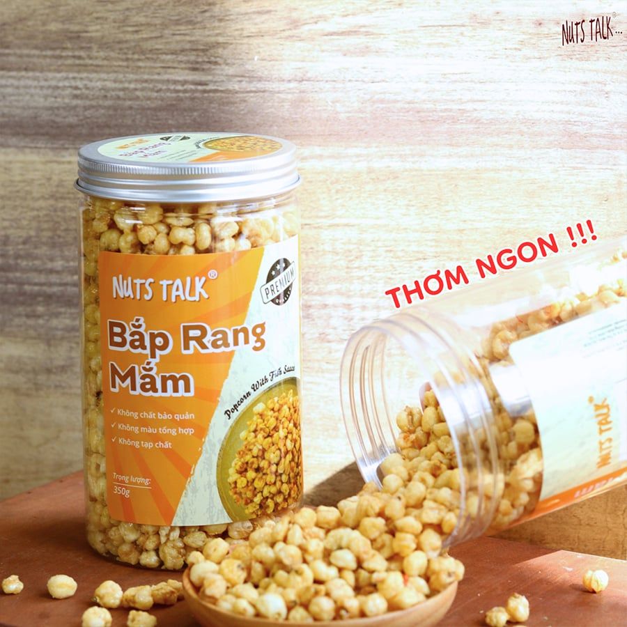  Bắp rang mắm ớt Nutstalk 350g 