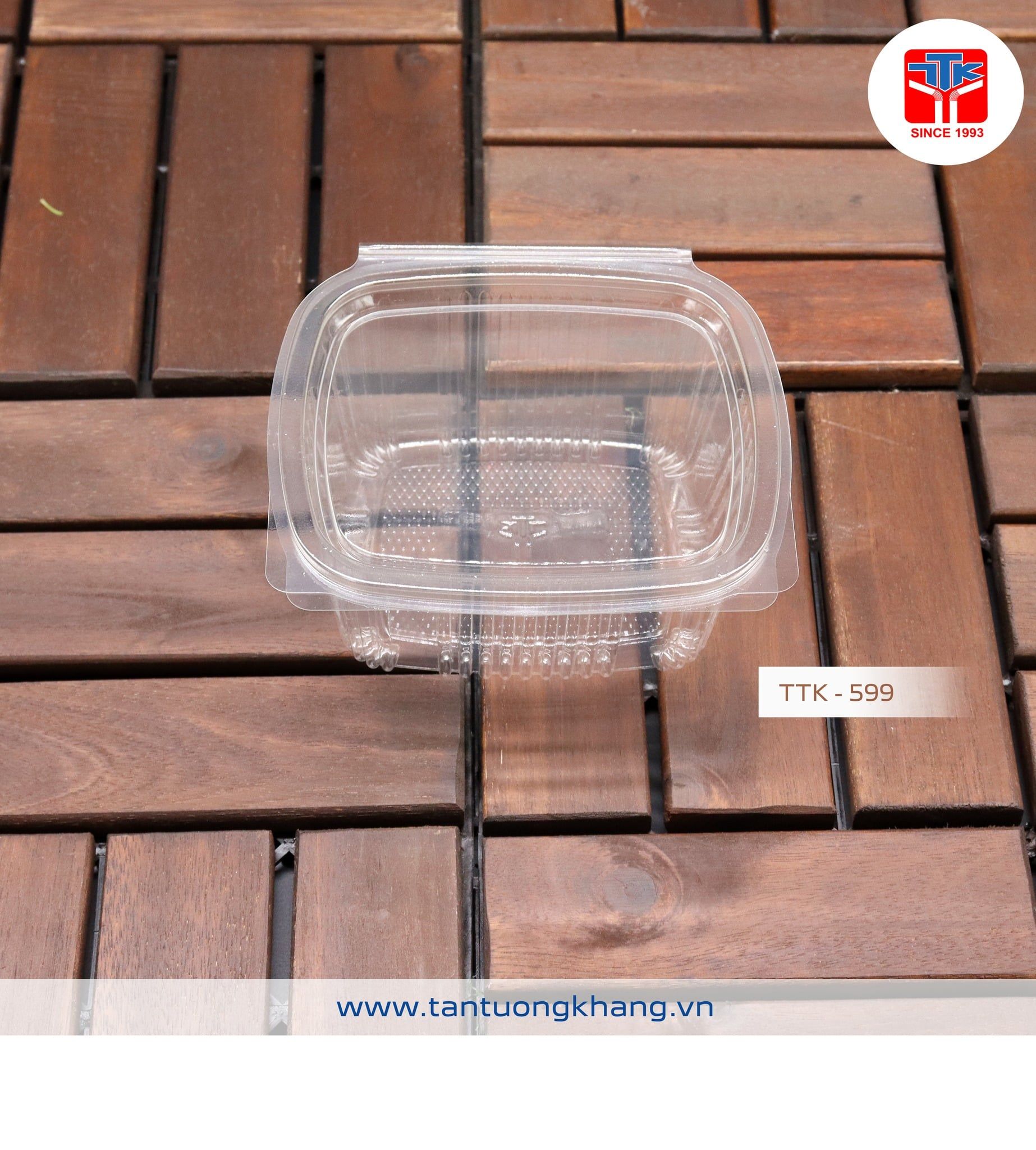  Hộp PET TTK-599 (143x127x65mm) 
