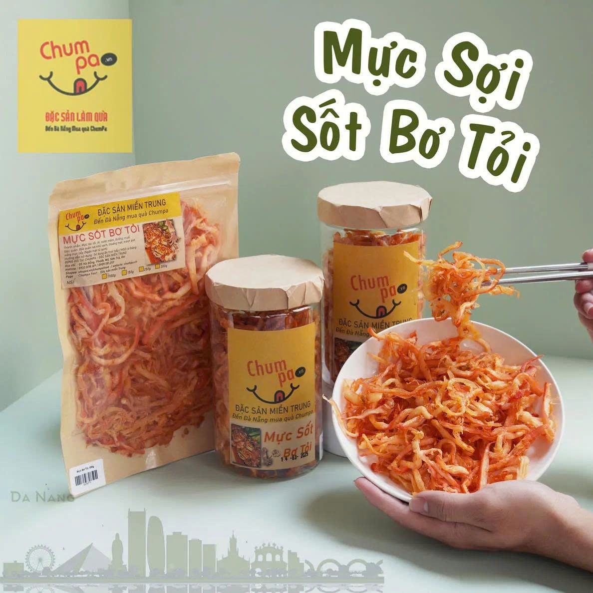  Mực sốt bơ tỏi Nutstalk 350g 