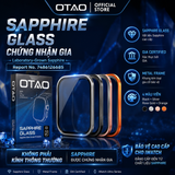  Kính Cường Lực Sapphire OTAO Cho iWatch Ultra Series 1/2/3 | Khung Kim Loại Cao Cấp 