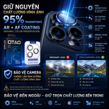  Kính Bảo Vệ Camera OTAO GIA Sapphire Cho iPhone 17Pro /17ProMax | Mohs 9, AR Coating 