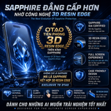  Kính Cường Lực Sapphire OTAO 3D Resin Edge Tiên Phong | Mohs 9, Sapphire - Cao Cấp Nhất Của OTAO 