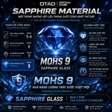  Kính Cường Lực Sapphire OTAO 3D Resin Edge Tiên Phong | Mohs 9, Sapphire - Cao Cấp Nhất Của OTAO 