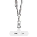  Dây đeo điện thoại DEVILCASE Douple-hook xoay 360 Dây bện vải thời trang đa năng 
