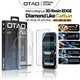  Kính Cường Lực OTAO DLC Diamond Like Carbon 3D Resin Edge | Mohs 7 Chống Trầy Xước Cao Cấp 