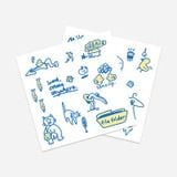  Pressure-sensitive Art Stickers - Unbound ( Tặng Khi Mua Ốp MOFT ) 
