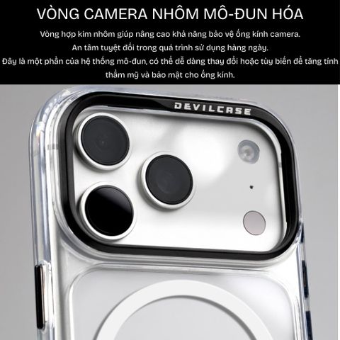  Ốp lưng chống sốc DEVILCASE Magnetic cho iPhone 17 Series phiên bản tiêu chuẩn 2 