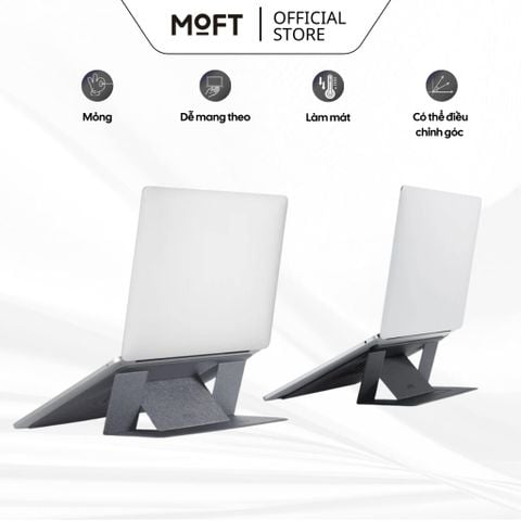  Giá Đỡ Tản Nhiệt Laptop MOFT Adhesive Stand Thế Hệ 2 Dán Mặt Lưng Cho Laptop 11.6-15.6 Inch 