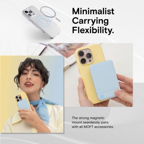  Ốp điện thoại MOFT Snap Case MOVAS™ tương thích Magnetic cho iPhone 16Promax thiết kế mỏng nhẹ 