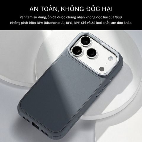  Ốp lưng chống sốc DEVILCASE Pro 3 Magnetic cho iPhone 17 Series Hạn chế bám vân tay 