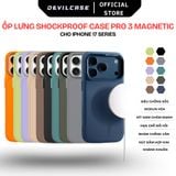 Ốp lưng chống sốc DEVILCASE Pro 3 Magnetic cho iPhone 17 Series Hạn chế bám vân tay 