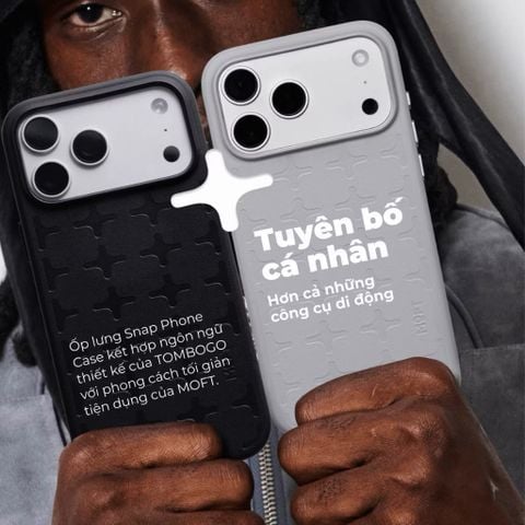  Bộ sưu tập MOFT X Tombogo Monogram Collection Made by MOVAS™ cho iPhone 17Pro/17ProMax 